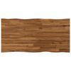 vidaXL Pravokutni stolni vrh 90 x 50 x 3,5 cm Pravokutni Prirodna