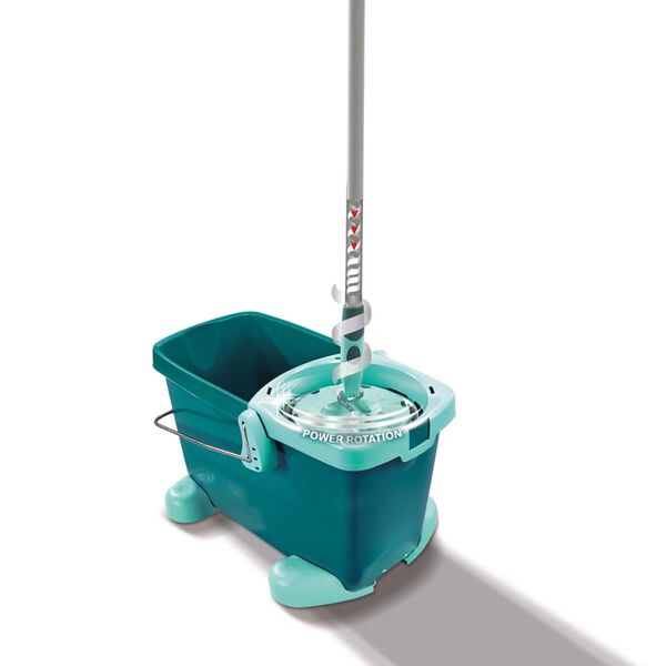 Leifheit set krpe za pod s diskom Clean Twist zeleni 52052