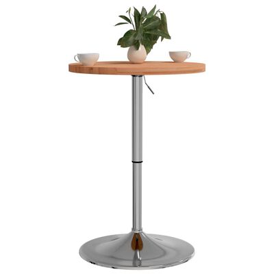 vidaXL Barski stol Ø 50 x 90,5 cm od masivne bukovine