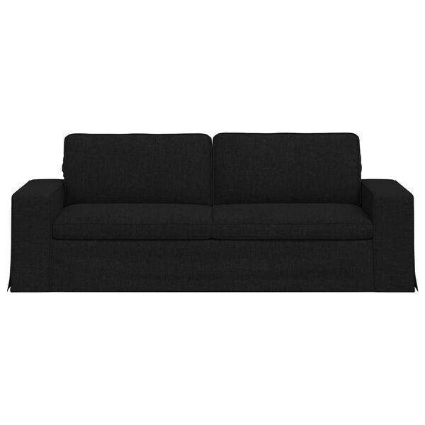 vidaXL Sofa 180cm Crna Metal