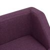 vidaXL Sofa za pse bordo 95 x 63 x 39 cm od platna