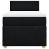 vidaXL Box spring krevet s madracem crni 80 x 200 cm od tkanine