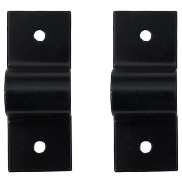 vidaXL Zidna ruka za crijevo crna čelična