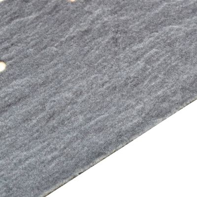 vidaXL Kuhinjski tepih s uzorkom feferona perivi 45 x 150 cm