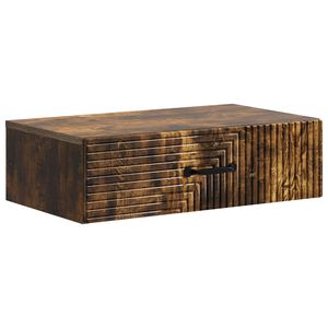 vidaXL Stolna montirana na zid 59 x 34,5 x 17 cm Konstruirano drvo