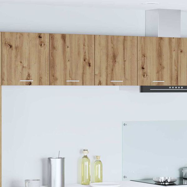 vidaXL Viseći ormarić s pohranom Umjetnički hrast 80 x 31 x 40 cm