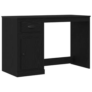 vidaXL Stol Crni hrast 50 x 115 x 75 cm Konstruirano drvo