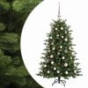vidaXL Umjetno božićno drvce s kuglicom 120 cm 150 LED lampica