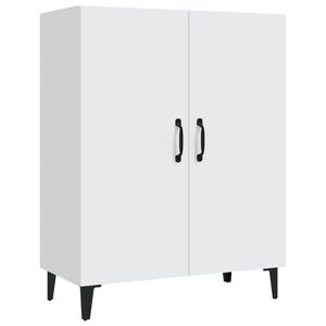 vidaXL Komoda bijela 70x34x90 cm od konstruiranog drva