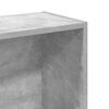 vidaXL Regal za knjige boja betona 80x24x109 cm konstruirano drvo