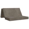 vidaXL Sofa na razvlačenje 120 x 67 x 45 cm Svjetlosiva