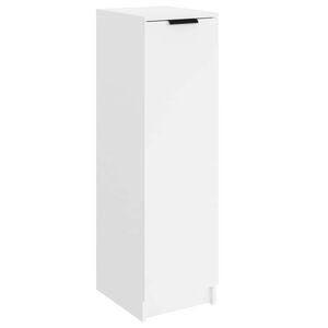 vidaXL Ormarić za cipele bijeli 30x35x100 cm od konstruiranog drva