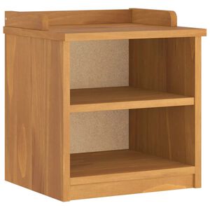 vidaXL Klupa za hodnik SANDNES 45x40x50 cm Masivno drvo Bor