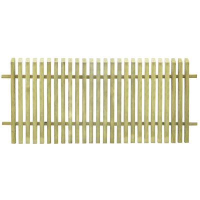 vidaXL Vrtna ograda od impregnirane borovine 170 x 75 cm