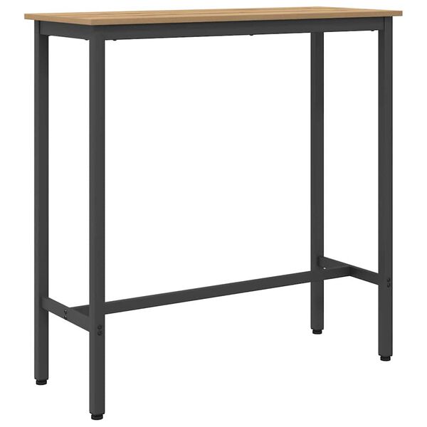 vidaXL stol Ume oklop 100 x 40 x 100,5 cm Inženjerska drva i čelik