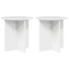 vidaXL Stalak za biljke 2 kom. Bijela visokog sjaja 40 x 40 x 40 cm