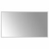 vidaXL LED kupaonsko ogledalo s ogledalom *Transparent*an 90 x 50 cm