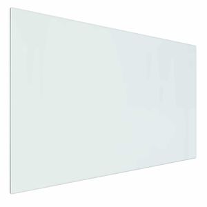 vidaXL Staklena ploča za kamin *Transparent*an 80 x 50 cm Stakl
