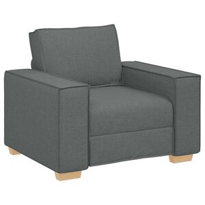 vidaXL Sofa fotelja tamno siva 100x78x84 cm tkanina
