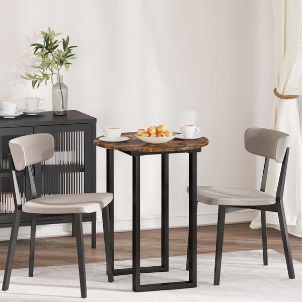 vidaXL Gornji dio stola Dimljeni hrast 60 x 60 x 1,5 cm