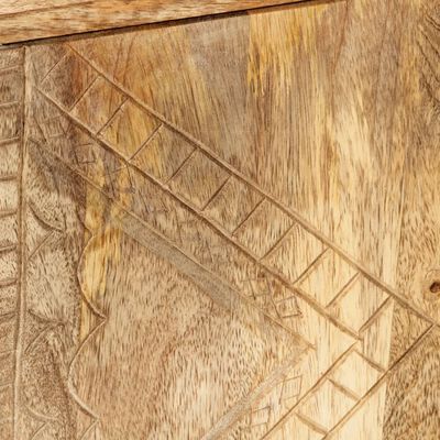 vidaXL Komoda od masivnog drva manga 110 x 30 x 60 cm
