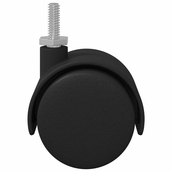 vidaXL Kotači 2 pcs Crna 40,1 x 37,8 mm PP i čelik