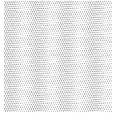 vidaXL Vrtna mrežasta ograda od nehrđajućeg čelika 100x85 cm 30x17x2,5 mm