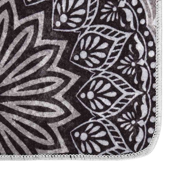 vidaXL Perivi tepih 80 x 150 cm raznobojni protuklizni