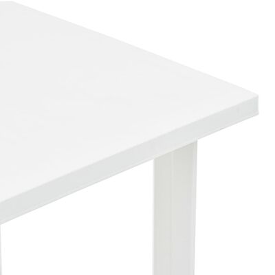 vidaXL Vrtni stol bijeli 80 x 75 x 72 cm plastični