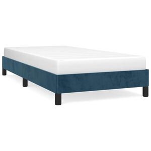 vidaXL Okvir za krevet bez madraca tamnoplavi 90x200 cm bar&scaron;unasti