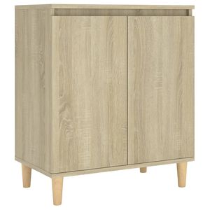 vidaXL Komoda boja hrasta sonome 60 x 35 x 70 cm od konstruiranog drva