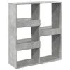 vidaXL Sobna pregrada boja betona 100x33x115 cm konstruirano drvo