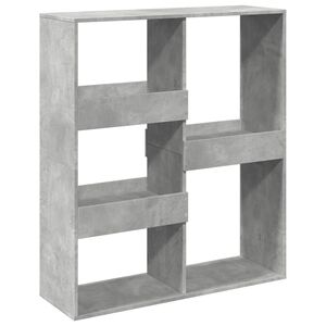 vidaXL Sobna pregrada boja betona 100x33x115 cm konstruirano drvo