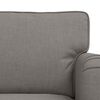 vidaXL Sofa 2 pcs Sivo-smeđa 144 x 80 x 85 cm tkanina