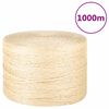 vidaXL Uže od 100 % sisala 3 mm 1000 m