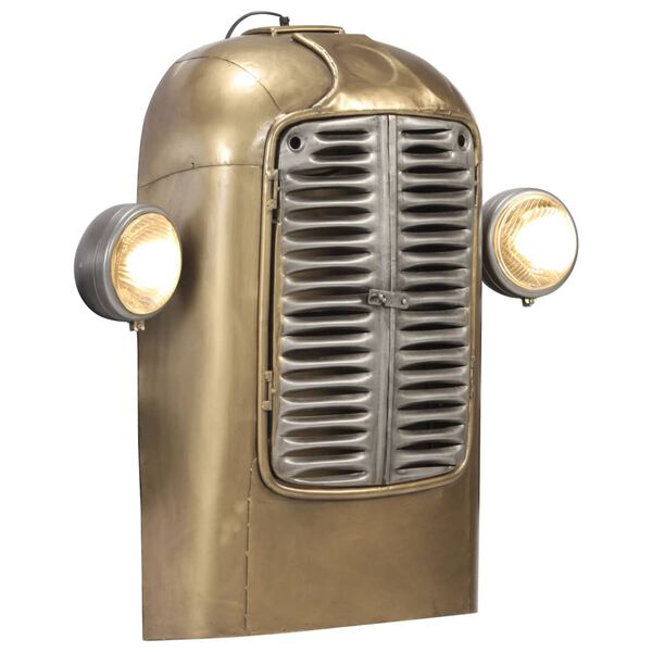 vidaXL Zidna svjetiljka s dizajnom traktora željezna