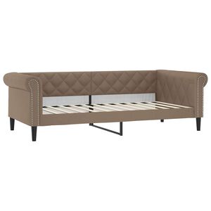 vidaXL Dnevni krevet boja cappuccina 80 x 200 cm od umjetne kože