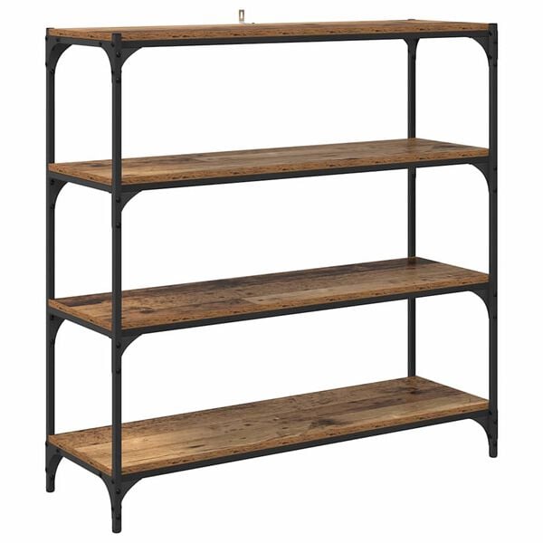 vidaXL Ormarić za knjige Staro drvo 100 x 33 x 100 cm