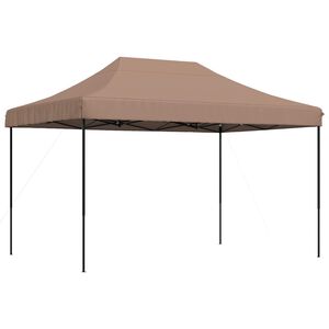 vidaXL &Scaron;ator za zabave 279 x 410 x 315 cm Smeđa Oxford tkanina