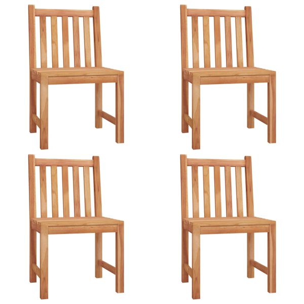 vidaXL 5-dijelni vrtni blagovaonski set od masivne tikovine