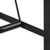 vidaXL Barski stol 150 x 70 x 107 cm masivno obnovljeno drvo i željezo