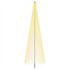 vidaXL LED božićno drvce 485 cm 1632 LED lampica Topla bijela Željezo