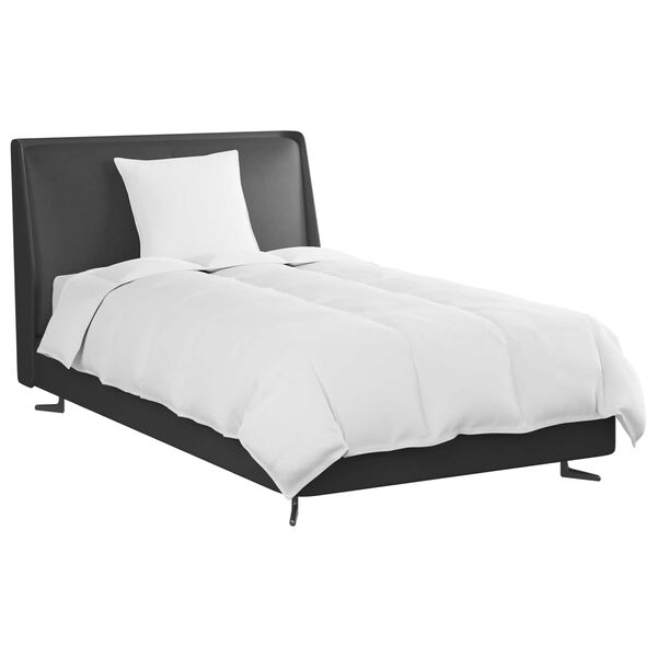 vidaXL Zimska pokrivača s jastukom 2 pcs Bijelo Perje