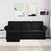 vidaXL Sofa 160cm Crna Metal