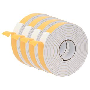vidaXL Samoljepljiva pjenasta traka 4 kom. Bijela 40mm x 5m CR pjena