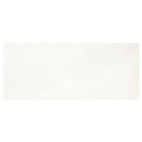 vidaXL Faux Rabbit Fur Rug Olite Krema 100 x 200 cm Poliester