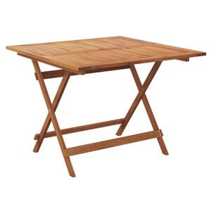 vidaXL Sklopivi vrtni stol 90x90x75 cm od masivnog bagremovog drva