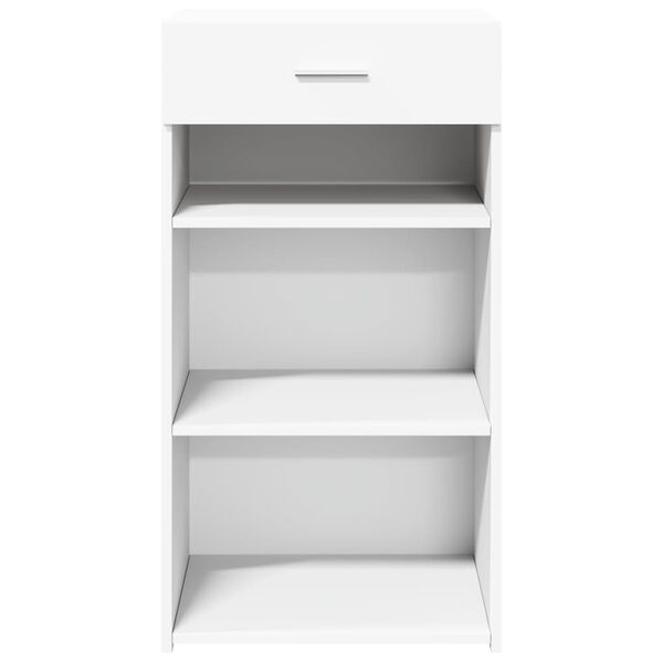 vidaXL Komoda bijela 50 x 42,5 x 93 cm od konstruiranog drva