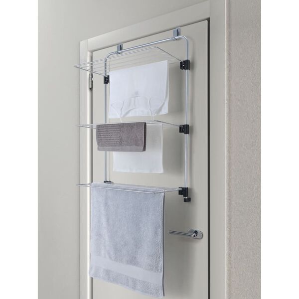 Metaltex viseći stalak za sušenje Gale 11 m srebrni