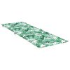 vidaXL Jastuk za ležaljku s uzorkom lišća od tkanine Oxford